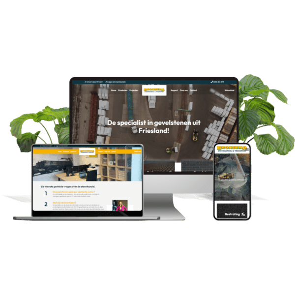Nieuwe website Steenhandel Bronsema